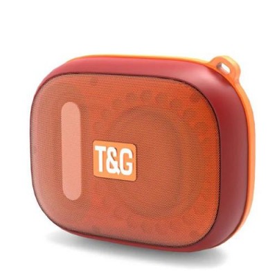 Bluetooth-колонка TG394, IPX7, c функцией speakerphone, радио, red