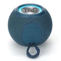 Bluetooth-колонка TG337 с RGB ПОДСВЕТКОЙ, speakerphone, радио, blue