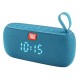 Bluetooth-колонка TG177, speakerphone, радио, PowerBank, часы, peacock