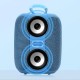 Bluetooth-колонка TG658 с RGB ПОДСВЕТКОЙ, speakerphone, радио, blue