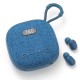 Bluetooth-колонка с наушниками TG813, c функцией speakerphone, радио, blue