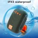 Bluetooth-колонка + ВЕЛОКРЕПЛЕНИЕ TG392, IPX5, speakerphone, радио, green