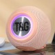 Bluetooth-колонка TG337 с RGB ПОДСВЕТКОЙ, speakerphone, радио, pink