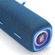 Bluetooth-колонка TG654 с RGB ПОДСВЕТКОЙ, speakerphone, радио, blue