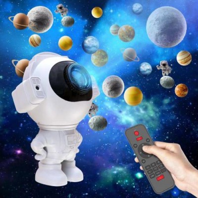 Звездный 3D проектор MGY-143 Astronaut, Bluetooth, Speaker, 4 вкладыша, Night Light