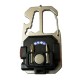 Фонарь MULTIFUNCTIONAL 5138/KL-535-COB ULTRA(white+yellow+red), multitool, Li-Ion аккум., магнит, карабин,