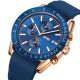 Часы наручные 9253PRGBU SKMEI, ROSE GOLD/BLUE-SILICONE STRAP