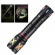 Фонарь PLD-CA166-3 1 РЕЖИМ WHITE LASER LED PM10-TG, 1х18650, индикация заряда, ЗУ Type-C, zoom, Box