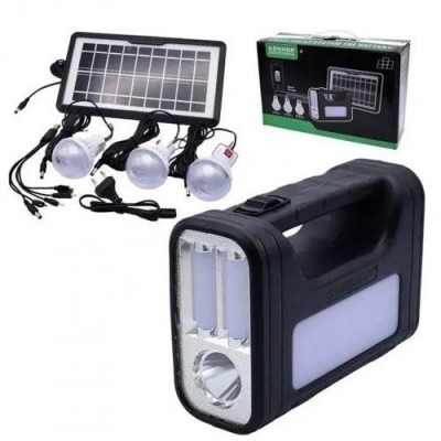 Портативная солнечная станция BL-80172, power bank, Li-Ion аккум., солнечная батарея, ЗУ 220V, Box