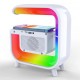 Light Sound Machine G30, RGB ночник, часы, беспроводная зарядка, Bluetooth колонка