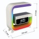 Light Sound Machine G30, RGB ночник, часы, беспроводная зарядка, Bluetooth колонка