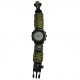 Часы наручные 1213AG SKMEI PARACORD, ARMY GREEN BIG SIZE, Compass, термометр, свисток, кресало Часы наручные 1213AG SKMEI PARACORD, ARMY GREEN BIG SIZE, Compass, термометр, свисток, кресало