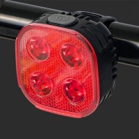 Велофонарь FY-328-4LED, waterproof, Li-Ion  аккумулятор, ЗУ Type-C