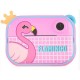 Детский фотоаппарат мгновенной печати YT008  PINK FLAMINGO с поддержкой microSD card, 3Y+