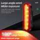 Велофонарь LEADBIKE LD80-6LED с лазерной разметкой, waterproof, Li-Ion  аккумулятор, ЗУ Type-C