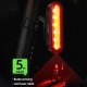 Велофонарь LEADBIKE LD80-6LED с лазерной разметкой, waterproof, Li-Ion  аккумулятор, ЗУ Type-C