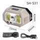 Фонарь налобный SH-S31-XPE+COB(White+Red), Motion Sensor, Li-Ion аккумулятор, ЗУ Type-C, Box Фонарь налобный SH-S31-XPE+COB(White+Red), Motion Sensor, Li-Ion аккумулятор, ЗУ Type-C, Box