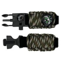 Ремешок PARACORD, GREEN CAMO, 24 мм