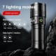 Фонарь CB-B53-TG, 3х18650, power bank, индикация заряда, ЗУ Type-C, zoom, Box