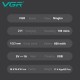 Триммер VGR V-918, 4 насадки, LED display Триммер VGR V-918, 4 насадки, LED display