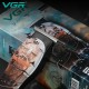 Триммер VGR V-953, 4 насадки, индикатор зарядки