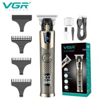Триммер VGR V-983, 3 насадки, LED display