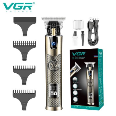 Триммер VGR V-983, 3 насадки, LED display