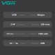Триммер VGR V-985, 4 насадки, LED display