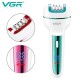 Эпилятор VGR 3 в 1 V-732 GREEN, 3 насадки, LED display Эпилятор VGR 3 в 1 V-732 GREEN, 3 насадки, LED display