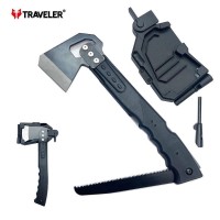 Туристический набор Traveler 3в1 тактический топор, пила, огниво MA-012