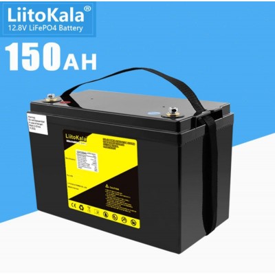 Аккумулятор LiFePO4, LiitoKala, 12V 150Ah, BMS smart плата