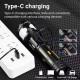 Фонарь NIGHT VISION FLUORESCENCE BL-2405-TG, 1x26650, power bank, индикация заряда, ЗУ Type-C, zoom