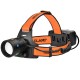 Фонарь налобный NIGHT VISION FLUORESCENCE BL-T210-TG, 2x18650, ЗУ Type-C, zoom