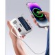 Фонарь кемпинг DP-K7-90, 2х18650, солн. панель, power bank, ЗУ Type-C, крюк