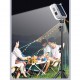 Фонарь кемпинг DP-K7-90, 2х18650, солн. панель, power bank, ЗУ Type-C, крюк