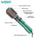 Фен стайлер для укладки и завивки волос VGR V-498 GREEN 2 в 1, Professional, 1000-1200 Вт