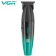 Триммер VGR V-906 GREEN, 3 насадки, керамическое лезвие, TURBO режим 9000 RPM, LED display