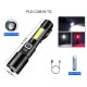 Фонарь COB18-WHITE LASER LED PM10-TG+COB, 1x18650, power bank, магнит, ЗУ Type-C, zoom