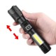 Фонарь COB18-WHITE LASER LED PM10-TG+COB, 1x18650, power bank, магнит, ЗУ Type-C, zoom