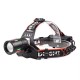 Фонарь налобный NIGHT VISION FLUORESCENCE 8083 1 РЕЖИМ WHITE LASER LED PM10-TG+COB, 2x18650, ЗУ Type-C, zoom