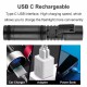 Фонарь S2304-WHITE LASER LED PM10-TG, 1x18650/3xAAA, power bank, ЗУ Type-C, zoom