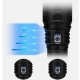Фонарь AK138-1 WHITE LASER LED PM60-TG+СУМКА, 8x18650 3.7V, power bank, индикация заряда, ЗУ Type-C, zoom, Box