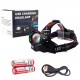 Фонарь налобный NIGHT VISION FLUORESCENCE SY-8087 1 РЕЖИМ PM10-TG, 2x18650, signal light, ЗУ Type-C, zoom, Box