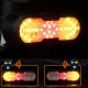 Велофонарь CYGM-2229 STOP (red+yellow) с сигналом, Li-Ion аккумулятор, повороты, ЗУ Type-C
