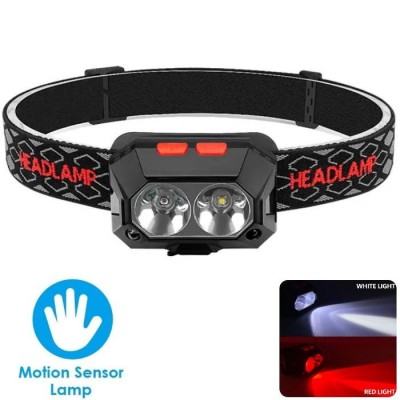 Фонарь налобный PLD-SL02/CY-2023-XPG(white+red), Motion Sensor, Li-Ion аккумулятор, ЗУ Type-C, Box Фонарь налобный PLD-SL02/CY-2023-XPG(white+red), Motion Sensor, Li-Ion аккумулятор, ЗУ Type-C, Box