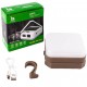 Фонарь кемпинг DP-K7-90, 2х18650, солн. панель, power bank, ЗУ Type-C, крюк