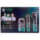 Комплект VGR 3 в 1 V-694 GREEN аккумуляторная машинка для стрижки (clipper), триммер и электробритва (шейвер)