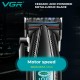 Аккумуляторная машинка для стрижки (clipper) VGR V-270, 6 насадок, 9000 RPM, 2500 mAh, LED display