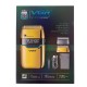 Электробритва VGR V-350 GOLD шейвер, двойное лезвие,  2 насадки, LED Display