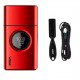 Электробритва VGR V-378 RED шейвер, двойное лезвие + триммер, регулировка мощности 7000-9000 RPM, LED Display